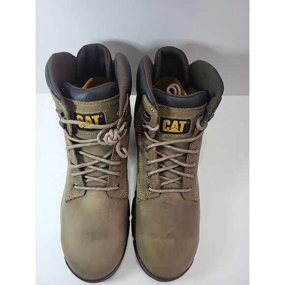 CAT Caterpillar P91268 Men\'s Sz‎ 14 Mobilize Alloy Toe Fossil Leather Work Boots main image 7